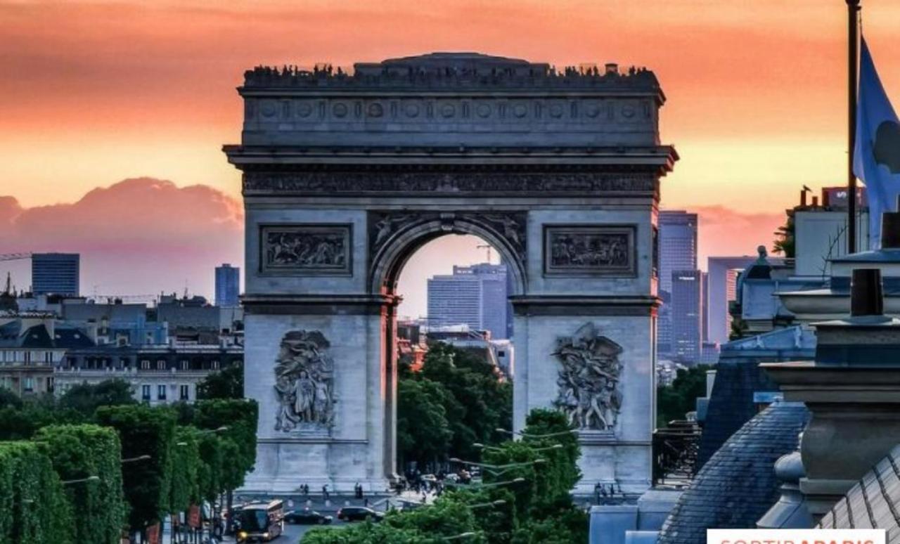 Suite Junior Avec Balcon Et Vue Sur Arc De Triomphe 파리 외부 사진